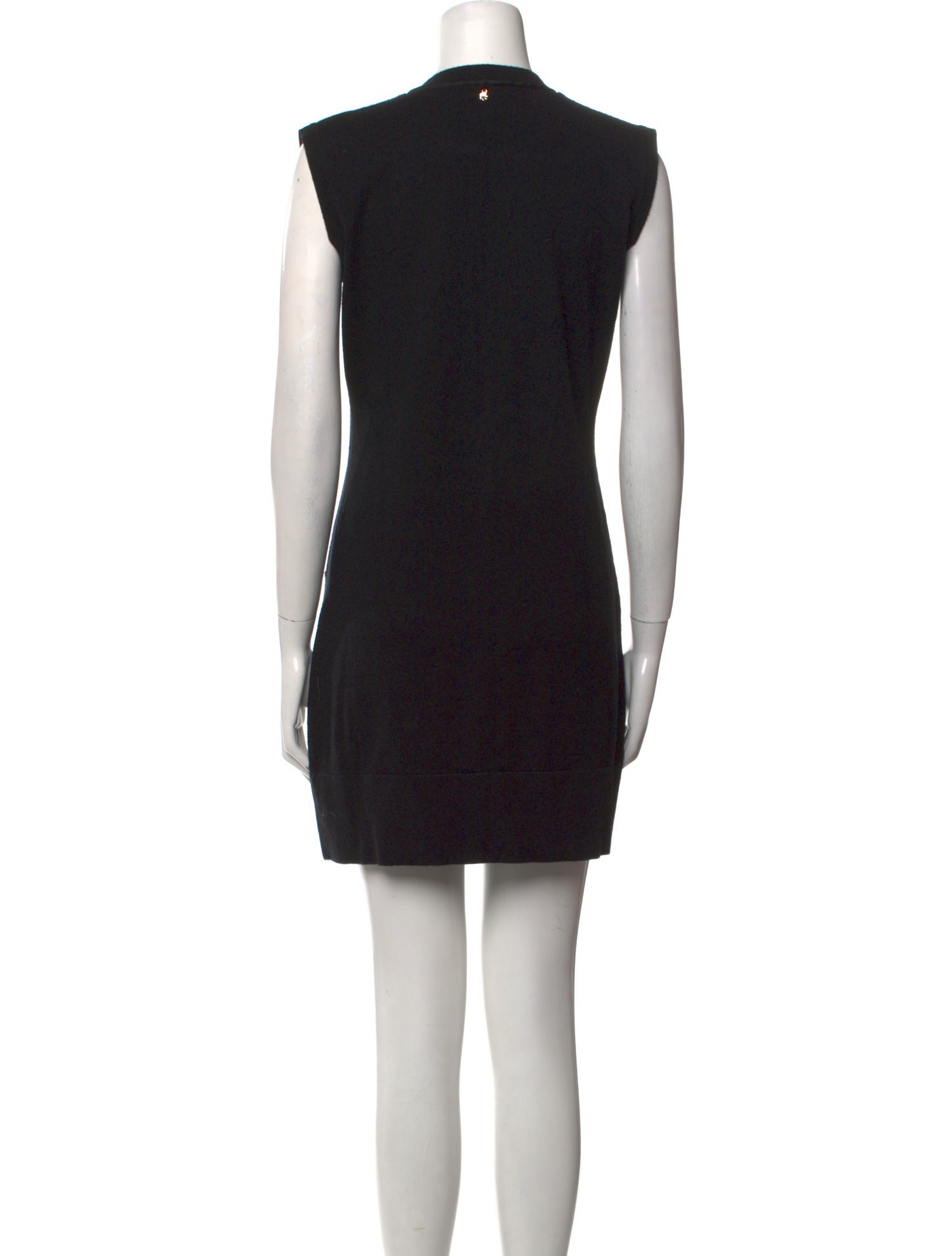 Anne Fontaine V-Neck Mini Dress